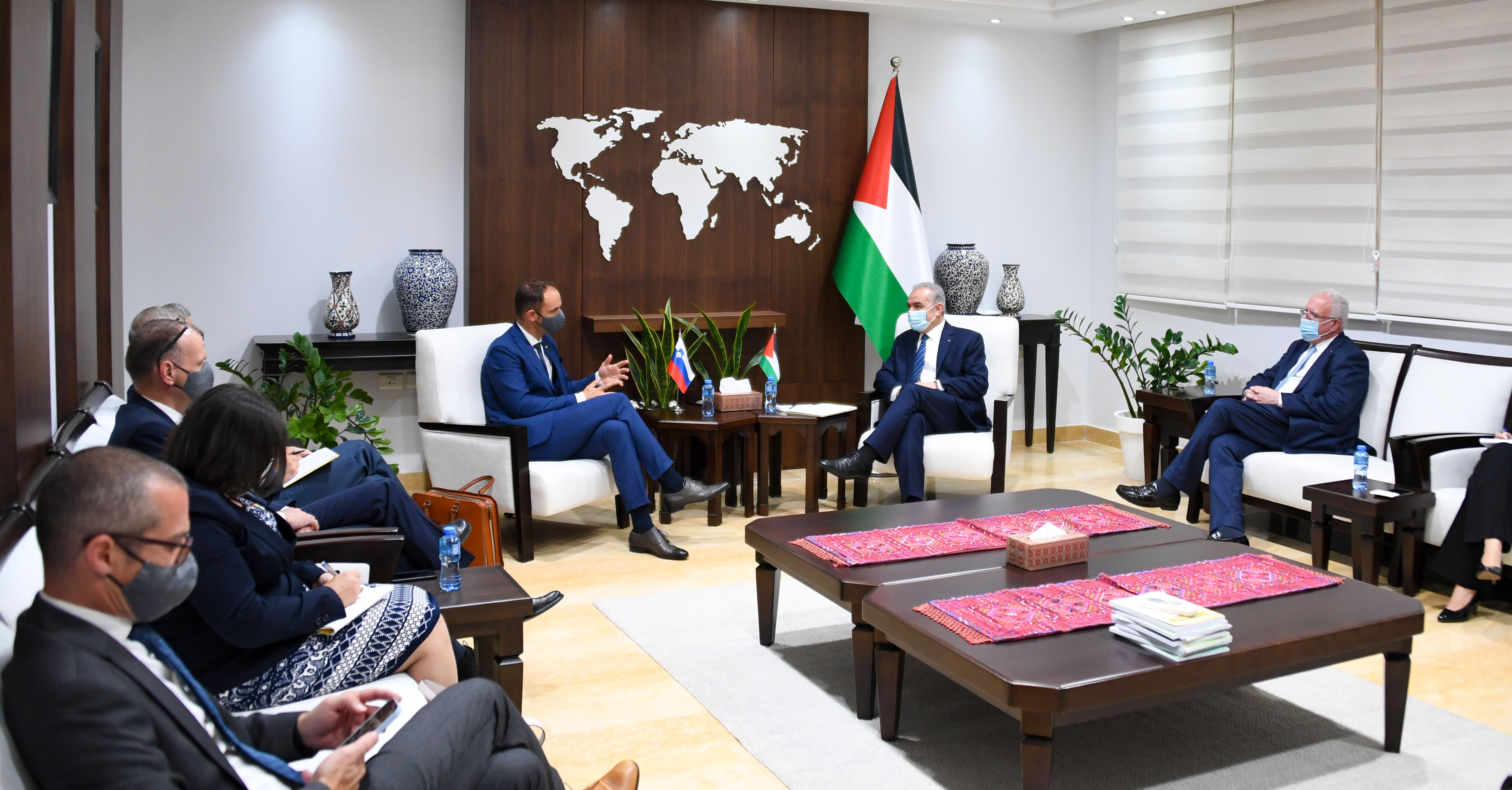 PM Shtayyeh to visiting Slovenian FM: Europe should play a more active role in the peace process