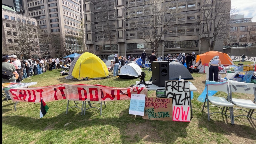 Palestine solidarity movement on campus spreads to McGill University in Canada