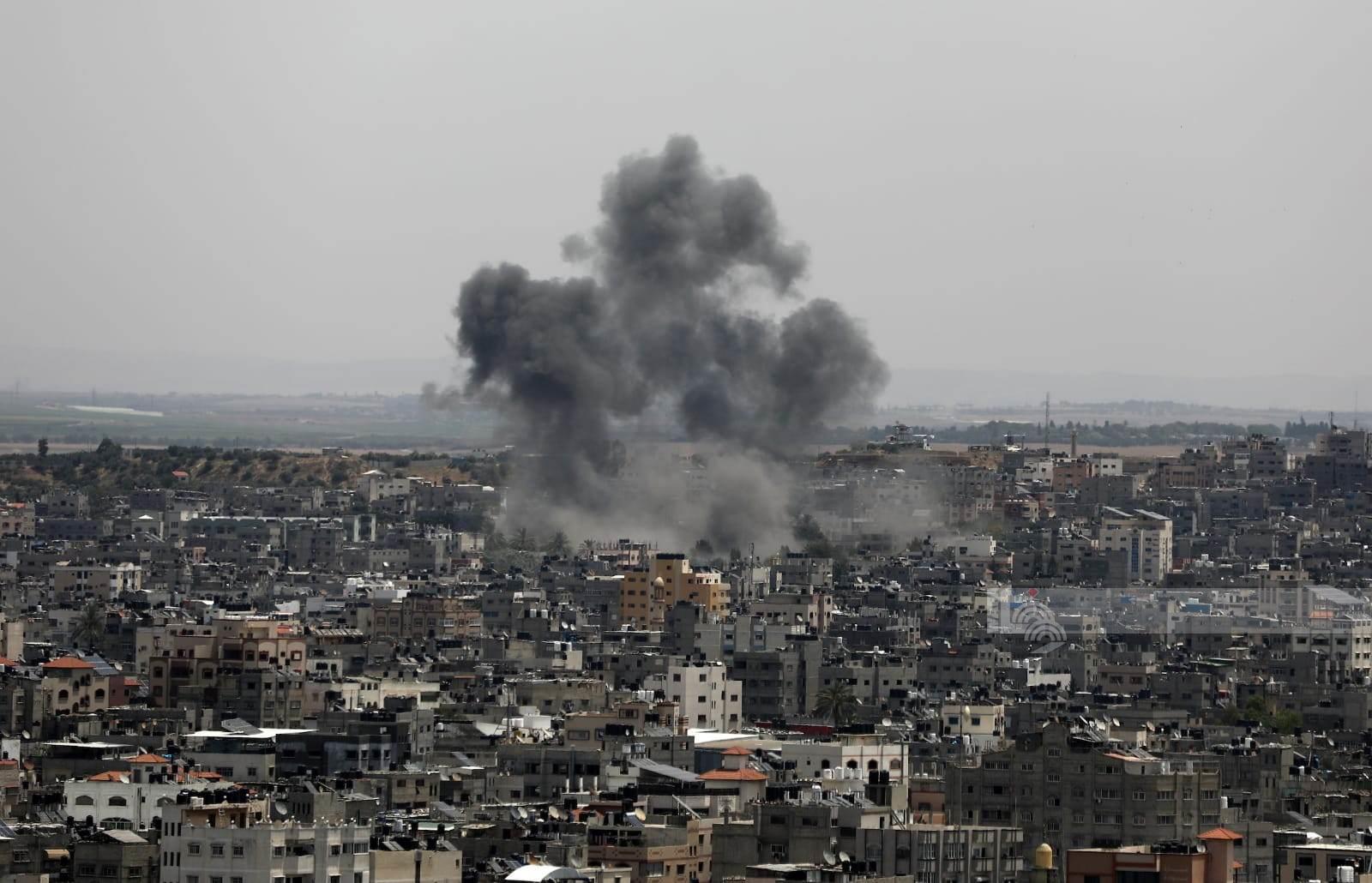 Israeli warplanes renew aerial attacks against several locations in Gaza 