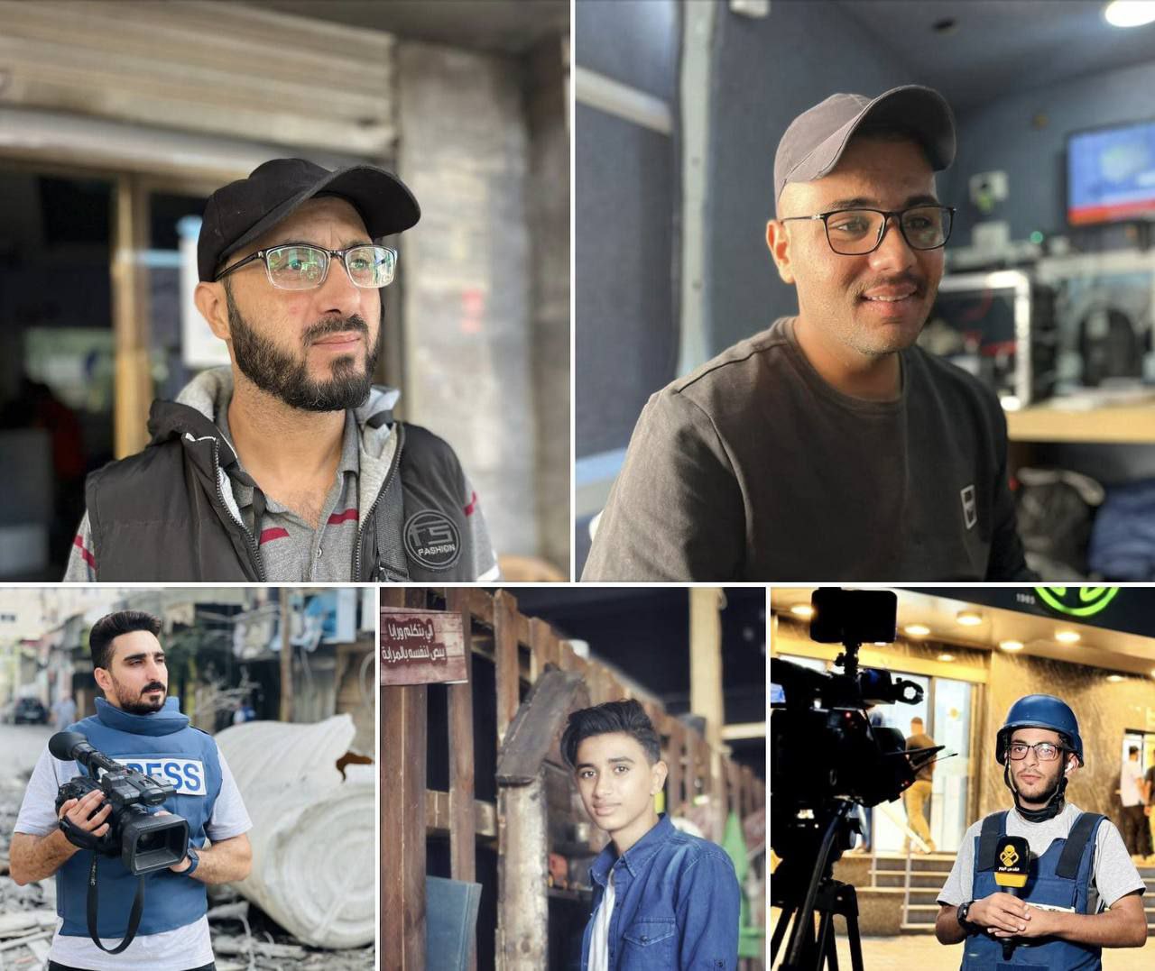 Five Palestinian journalists killed in Israeli airstrikes in central Gaza Strip