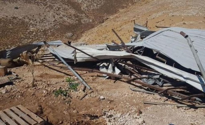 Israeli forces demolish greenhouse near Jenin
