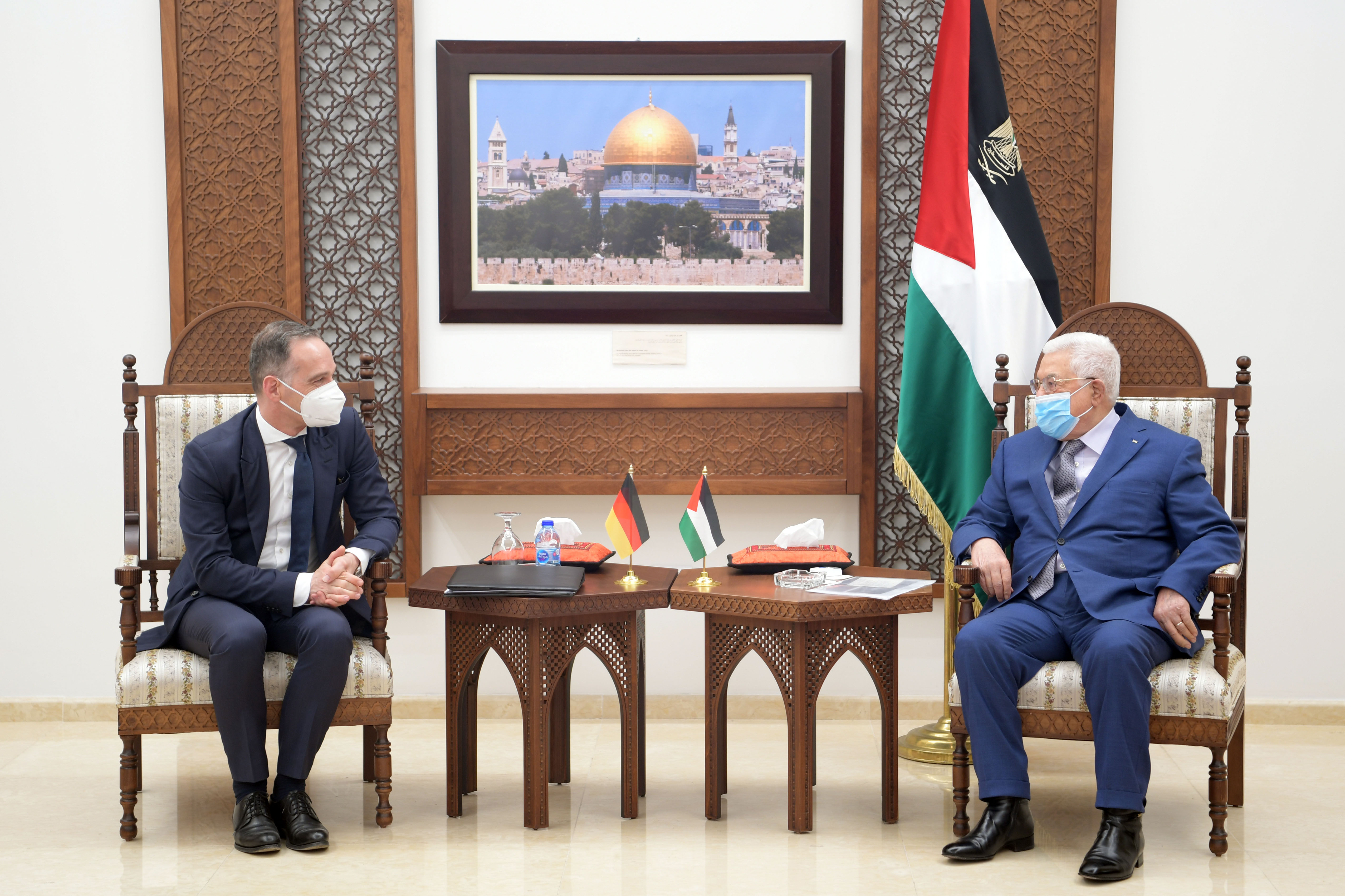 President Abbas calls on Germany to intervene to halt Israeli aggression 