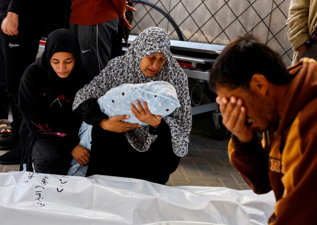 Six Palestinians, including three children, killed in Israeli airstrikes on Gaza