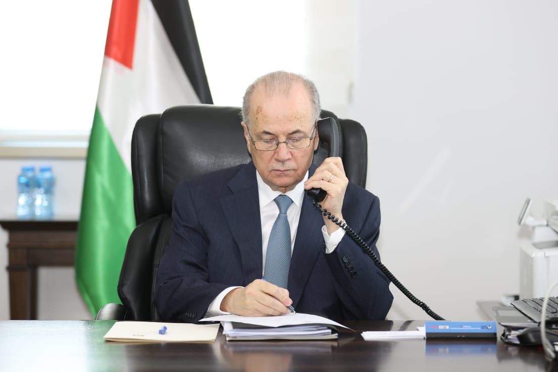 Premier Mustafa discusses Israeli offensive on Gaza, colonist attacks with Dutch FM  