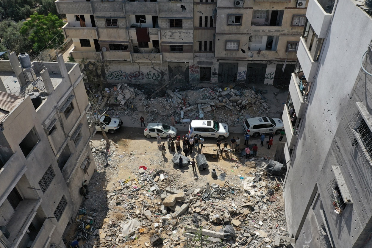 UNRWA Commissioner-General visits Gaza after latest violence