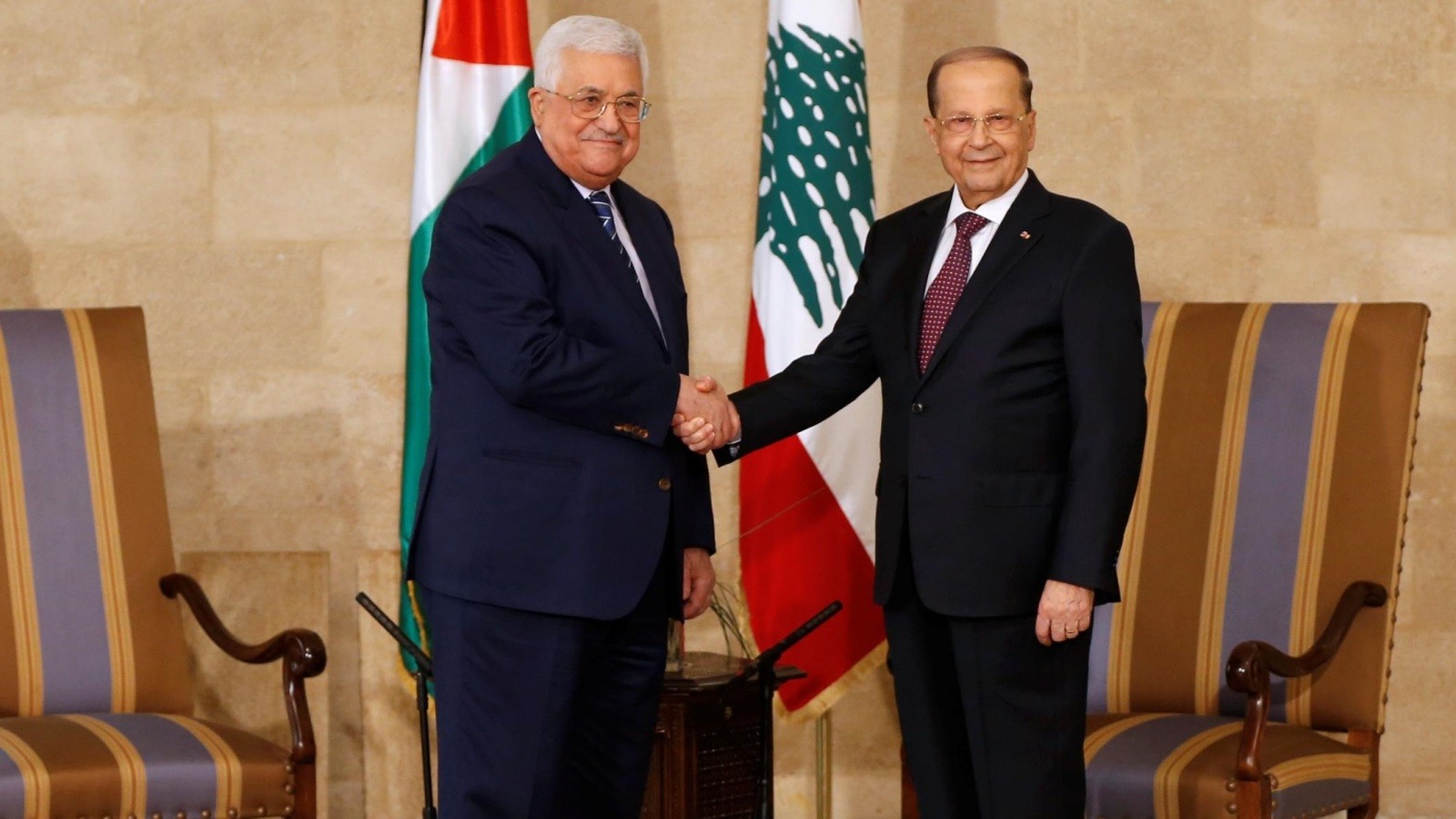 President Abbas congratulates Lebanese leaders on forming new government