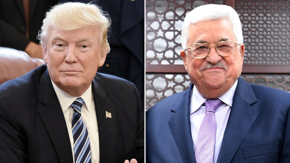 President Abbas congratulates U.S. President-elect Trump, emphasizes commitment to peace