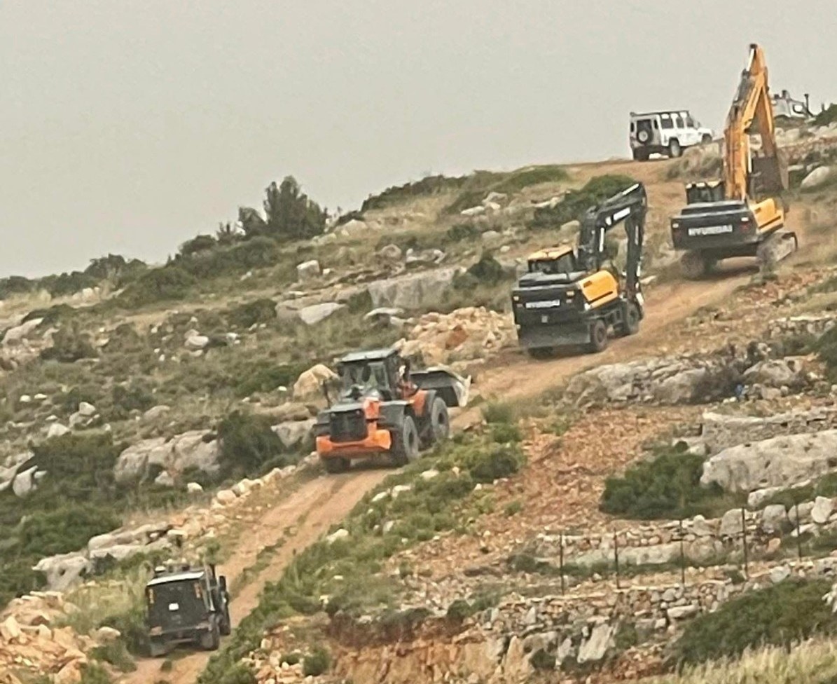 Israeli occupation forces demolish Palestinian house near Ramallah under pretext of building in Area C