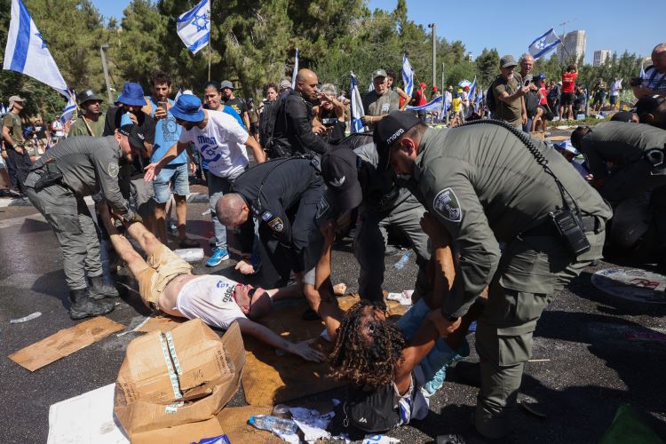 As part of Netanyahu’s overhaul of judiciary, the Israeli Knesset passes 'reasonableness bill'