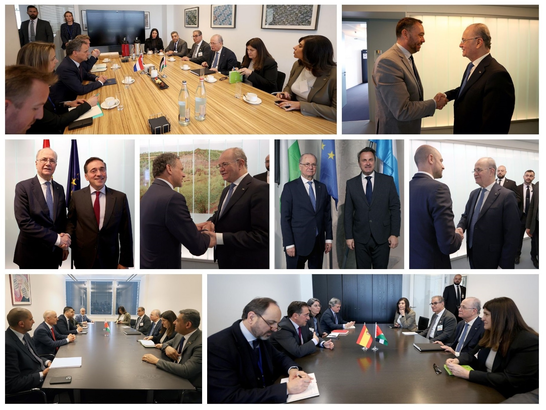 Prime Minister urges international pressure to end Israeli aggression during meetings with EU Foreign Ministers