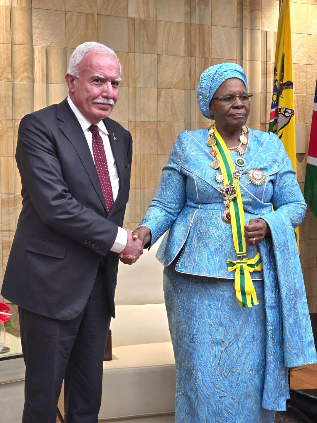 Presidential advisor attends the inauguration of Namibia's President-elect