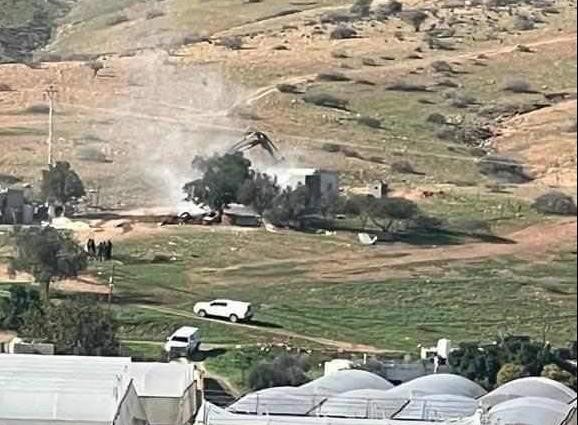 Homes, some built before 1967, demolished by Israel in northern West Bank village, displacing 70 people