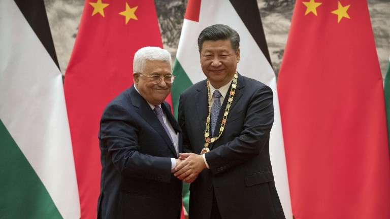 China’s Xi Jinping congratulates President Abbas on anniversary of declaration of independence 