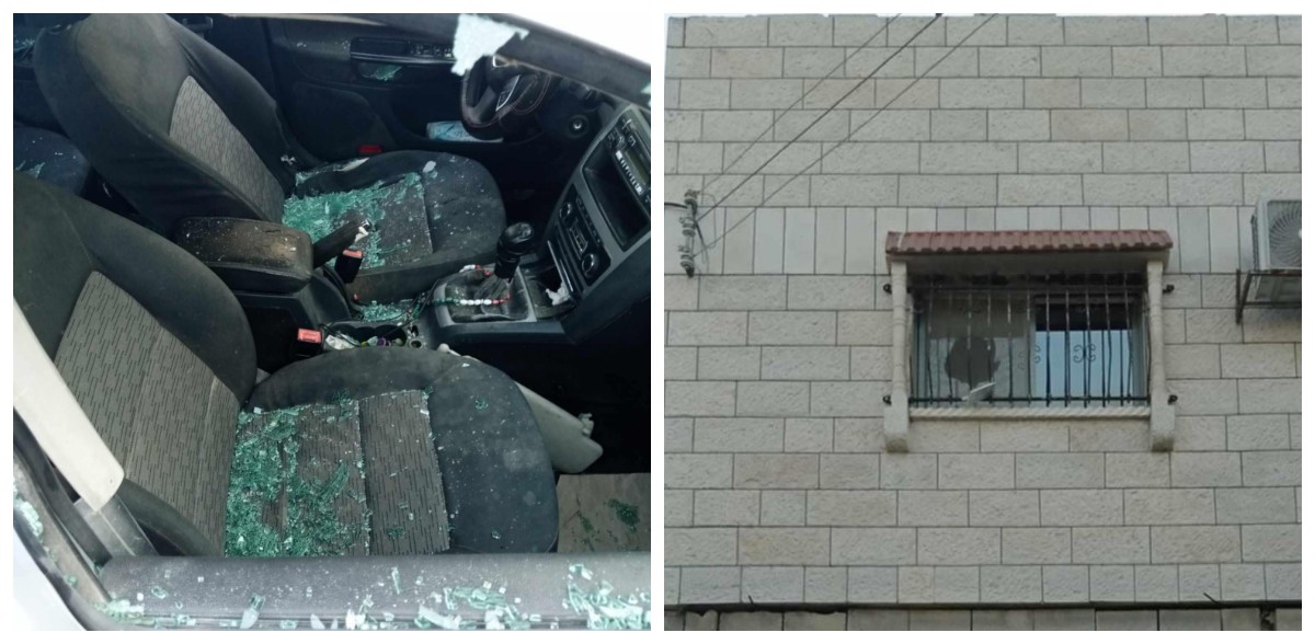 Colonists attack Palestinian homes and vehicles east of Tulkarm  