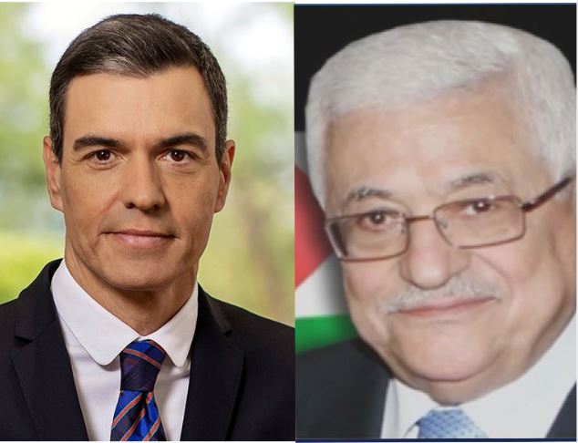 President Abbas says Spain's recognition of Palestine 'promotes peace and justice'