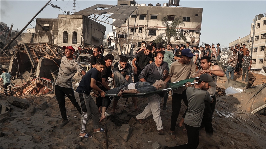 Two Palestinians killed, others injured in Israeli airstrike on Rafah