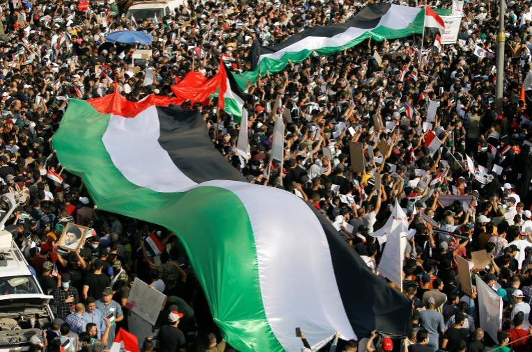 Pro-Palestinian protesters march in major cities as Israel attacks Gaza 