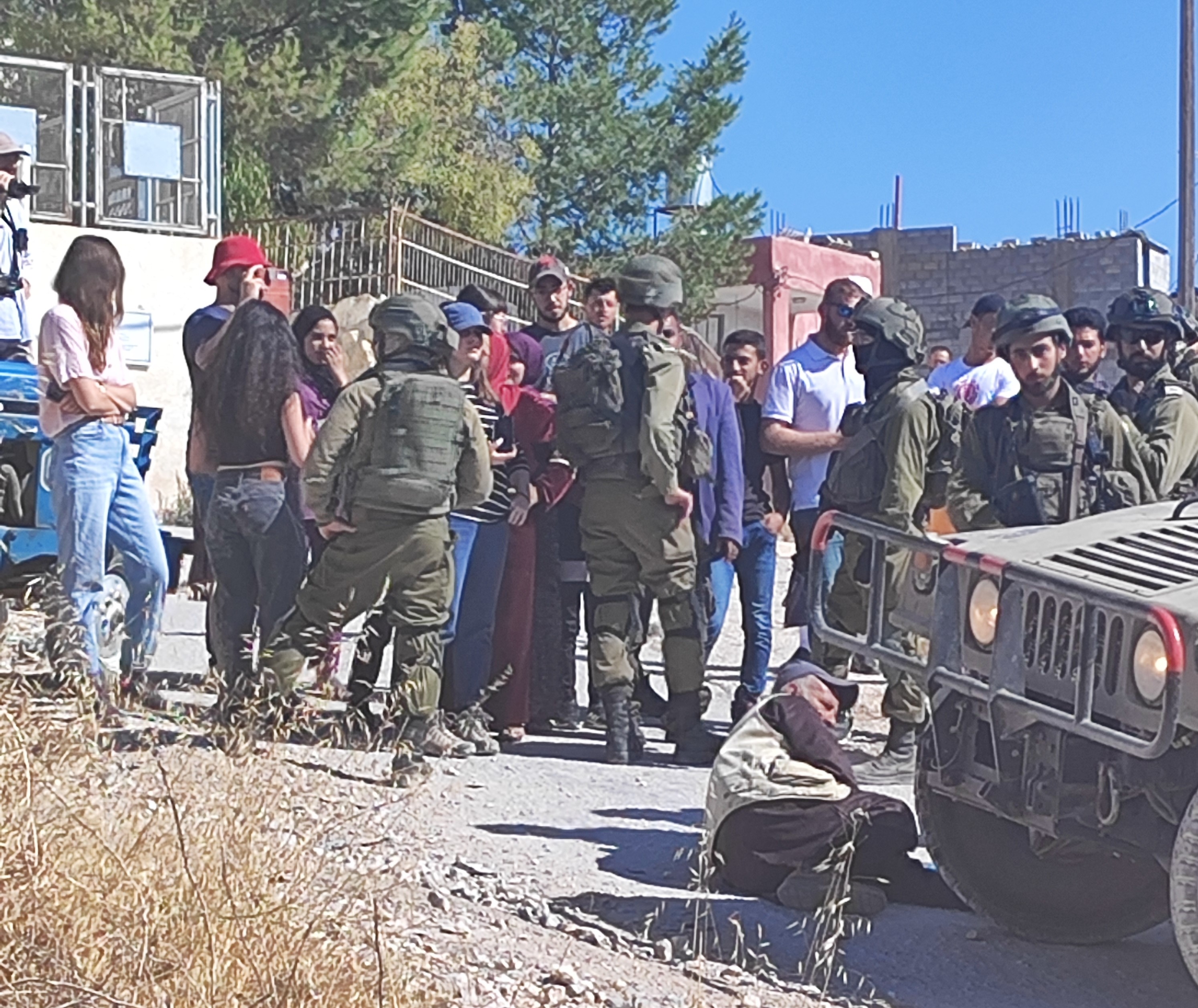 In Masafer Yatta, settlers and soldiers take part in attacking Palestinian civilians
