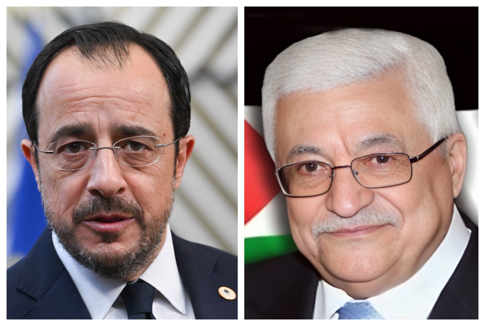 President Abbas receives phone call from Cypriot president 