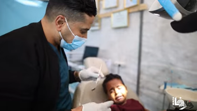Turning a refugee tent into a dental clinic: A story of resilience in Gaza