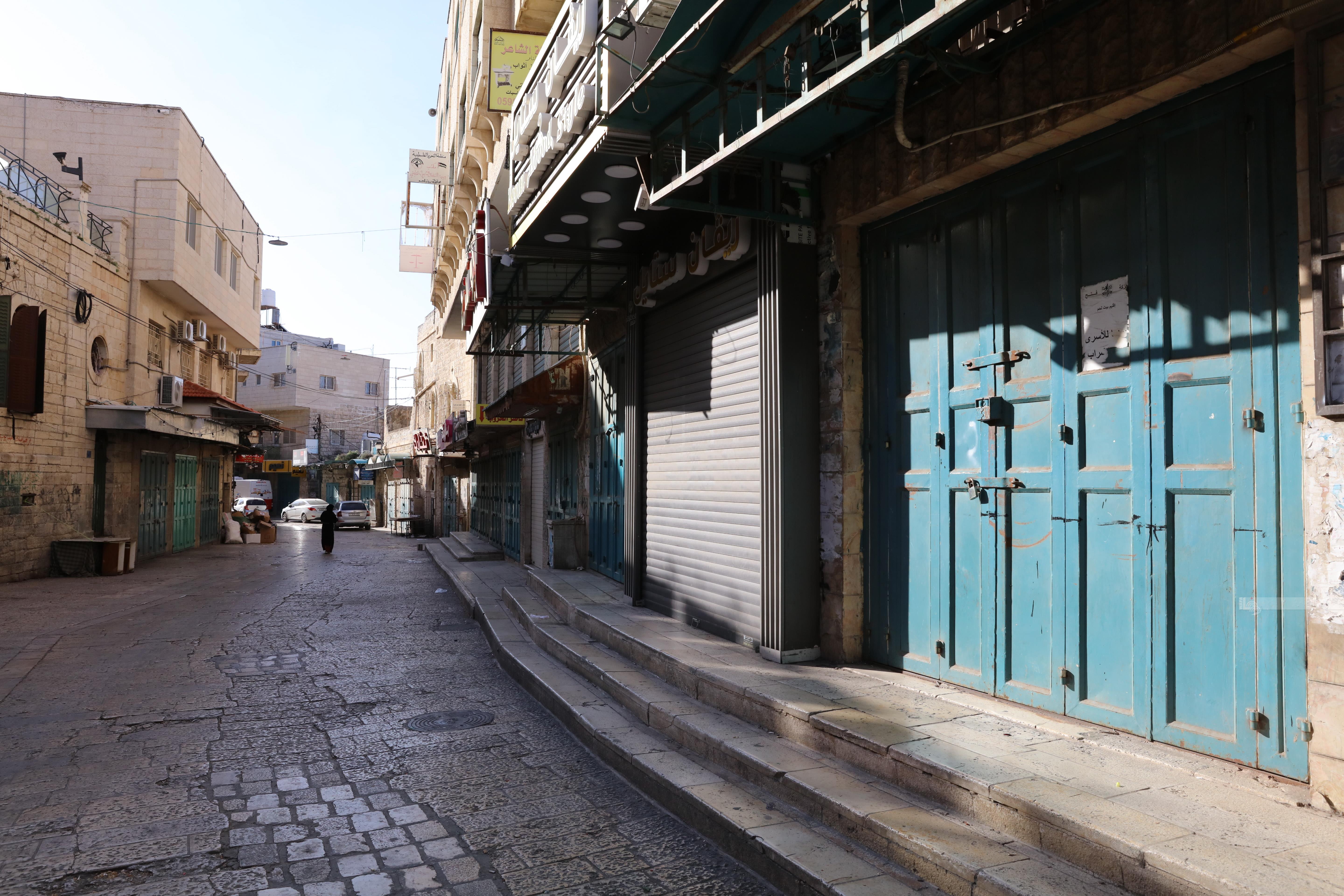 As part of the global strike for Gaza call, life comes to a standstill in the Palestinian territories