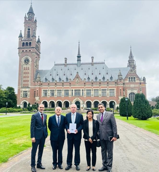 FM Malki submits Palestine’s written statement to ICJ for legal opinion on nature of Israeli occupation