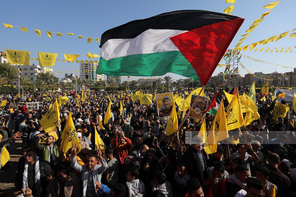 President Abbas to a massive rally in Gaza: Yasser Arafat left us a rich national heritage