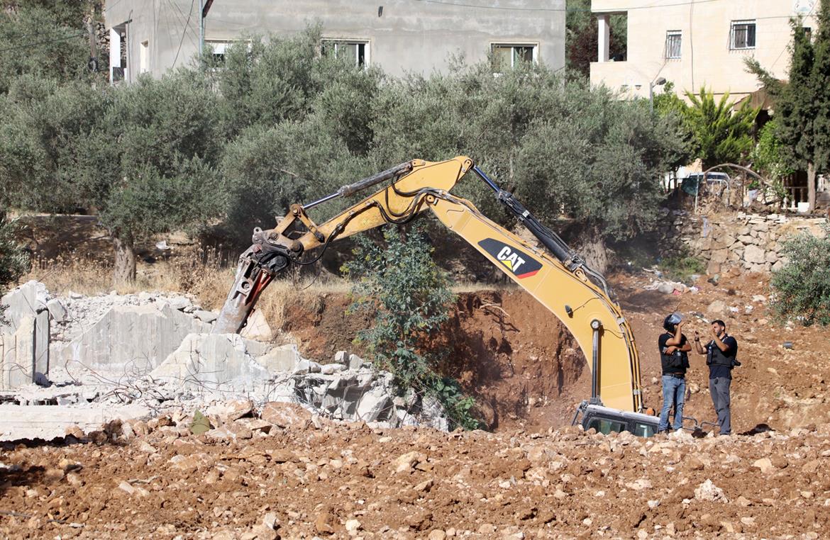 Israeli forces demolish four-story house near Bethlehem