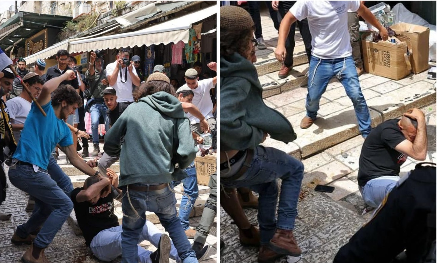Israeli settlers assault Palestinians in Jerusalem’s Old City