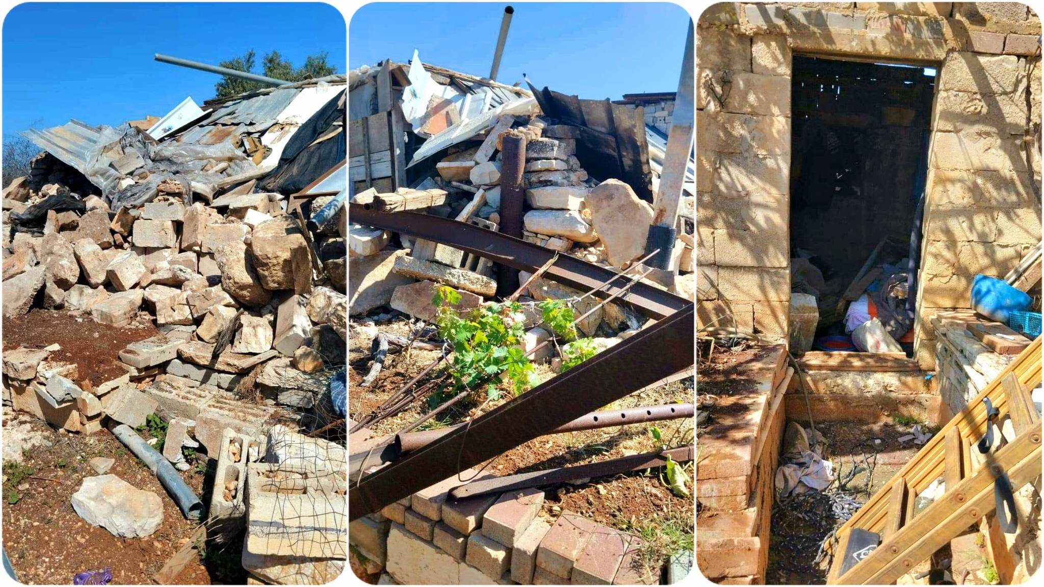 Settlers destroy four shelters near Tulkarm