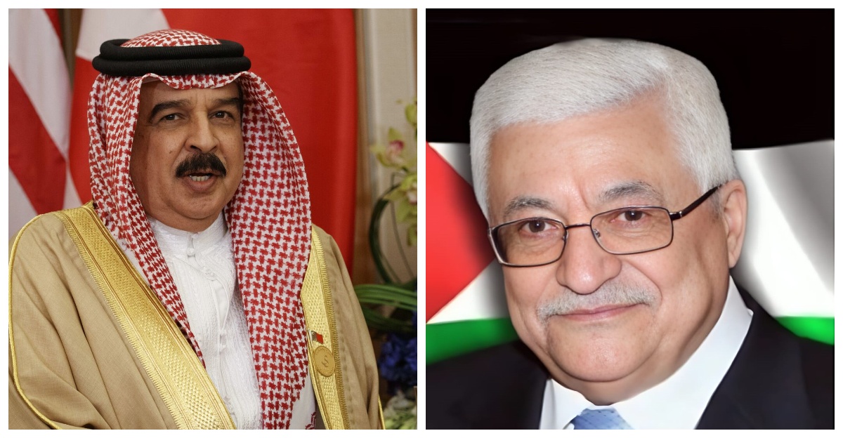 President Abbas discusses developments with Bahrain's King  