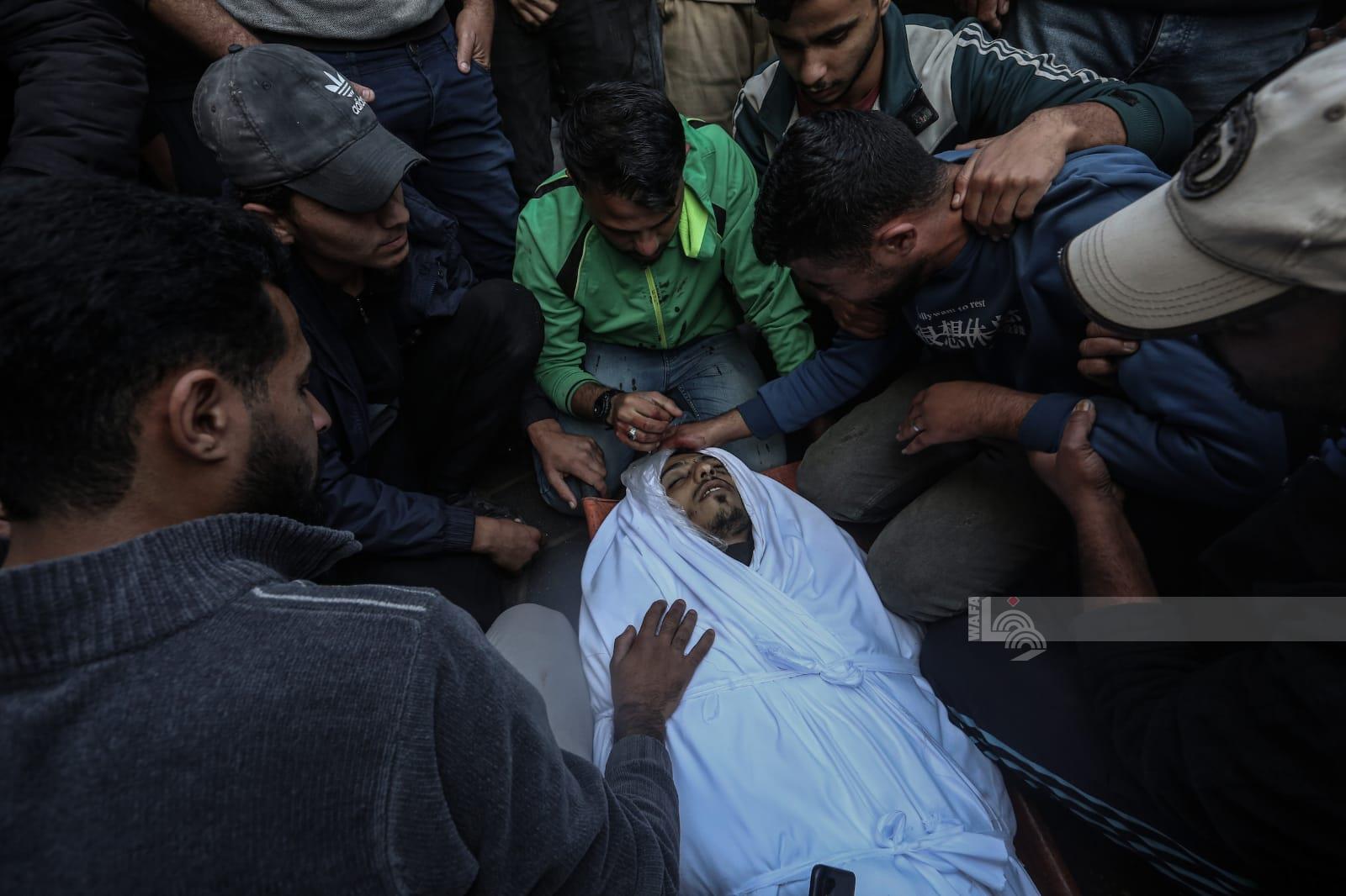 Four Palestinians killed in Israeli bombing west of Gaza