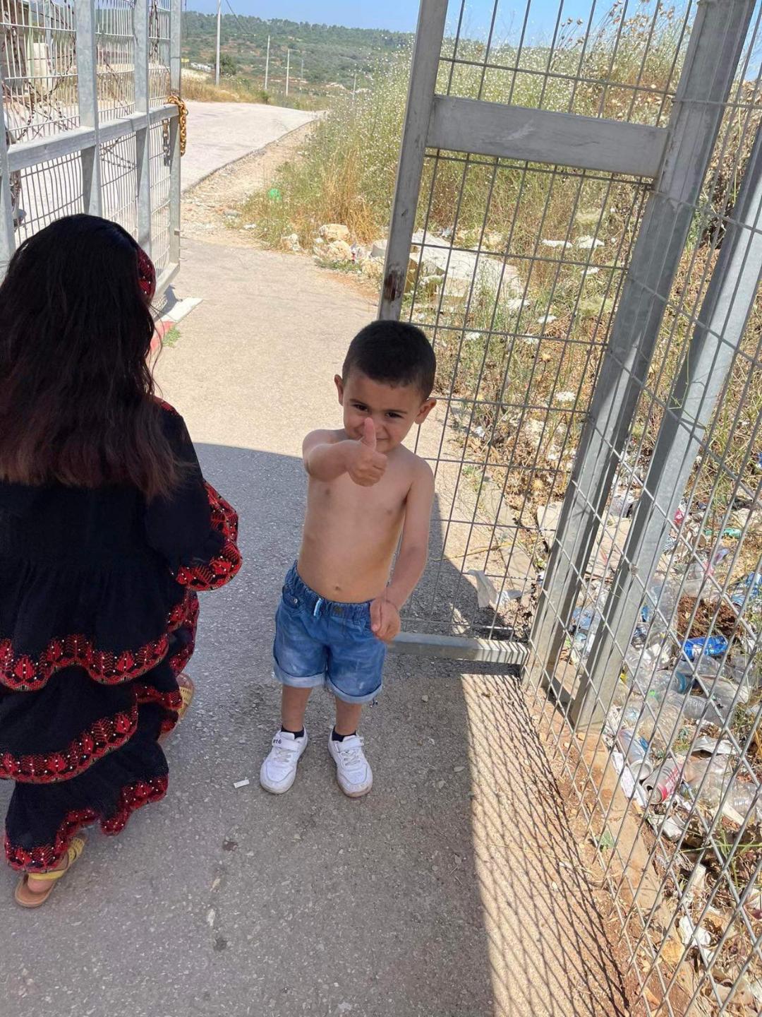 Israeli soldiers force mother to undress her toddler for wearing T-shirt with riffle drawing  