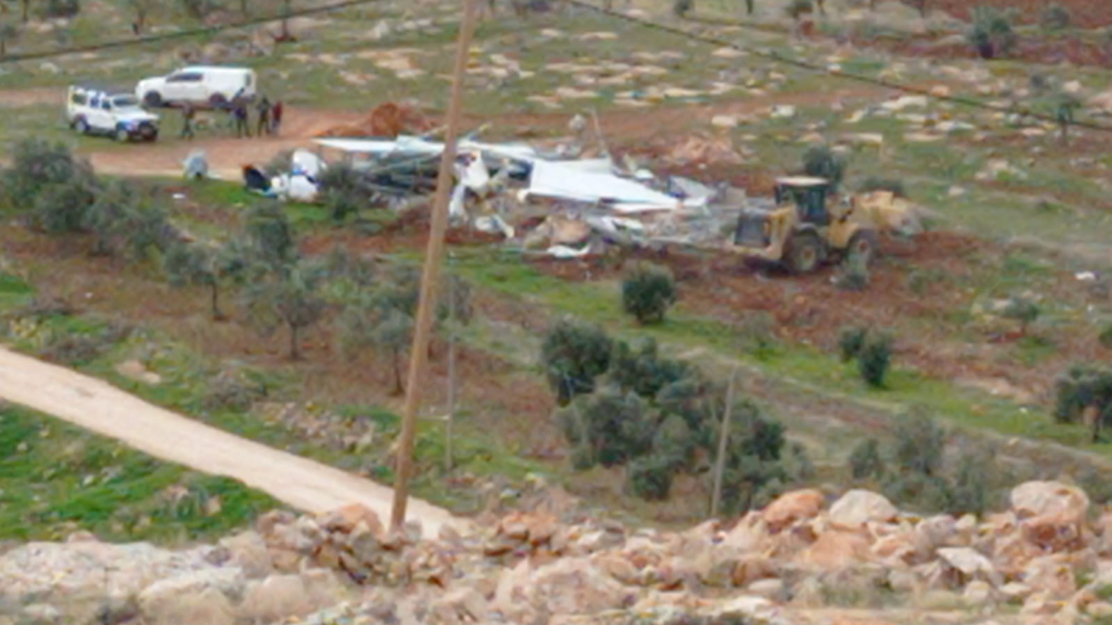 Israel tears down cattle shack south of Nablus