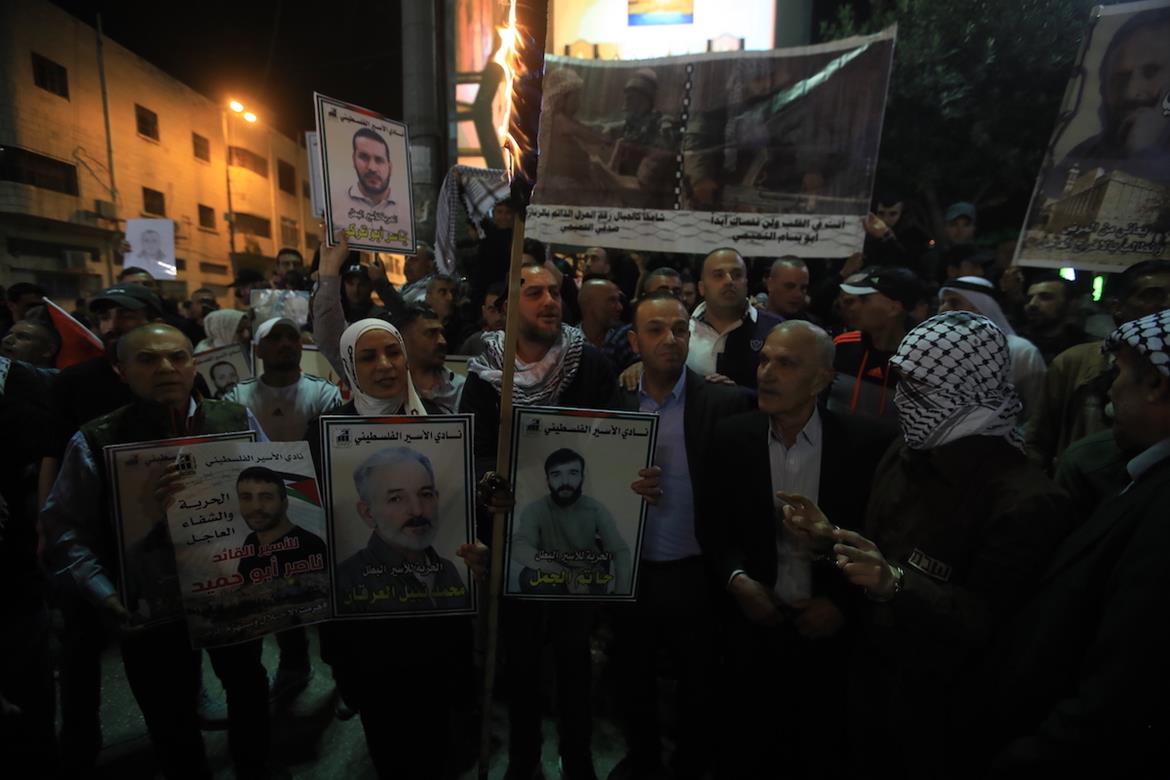 Two sustain injuries, dozens suffocate as Israeli forces quell Prisoners’ Day protests