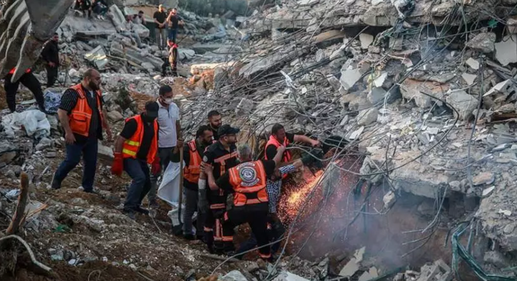 A mother and her three children among 10 Palestinians killed in latest Israeli strikes on Gaza 