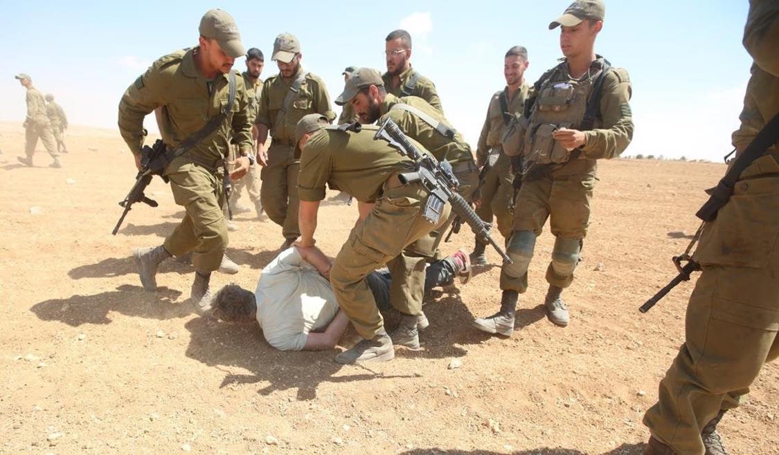 Israeli forces beat up international activists in Masafer Yatta