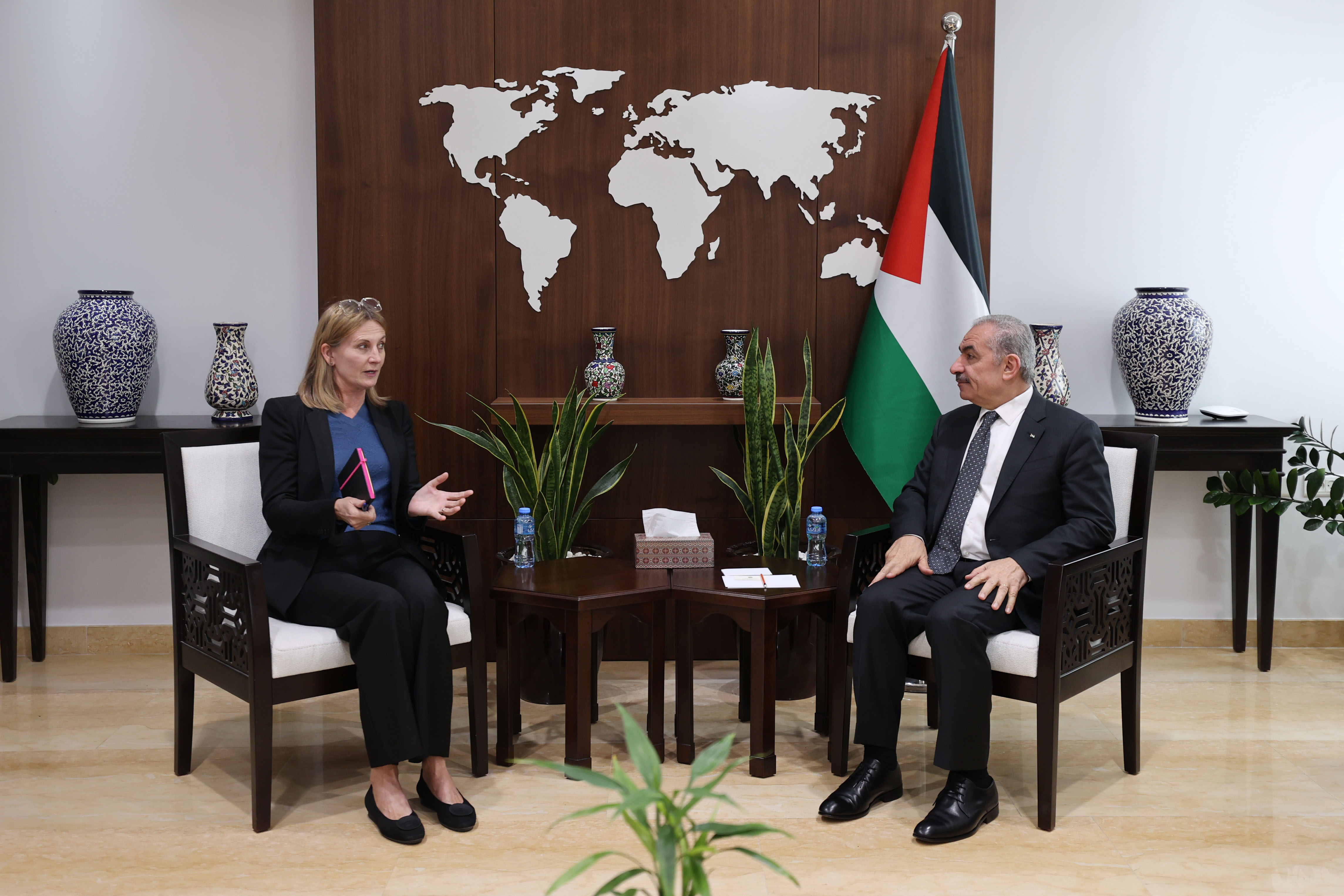PM Shtayyeh tells Norwegian peace envoy results of Israeli elections are going to complicate situation