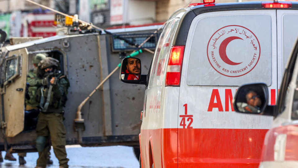  Palestinian Red Crescent medic fatally shot by Israeli forces in Gaza