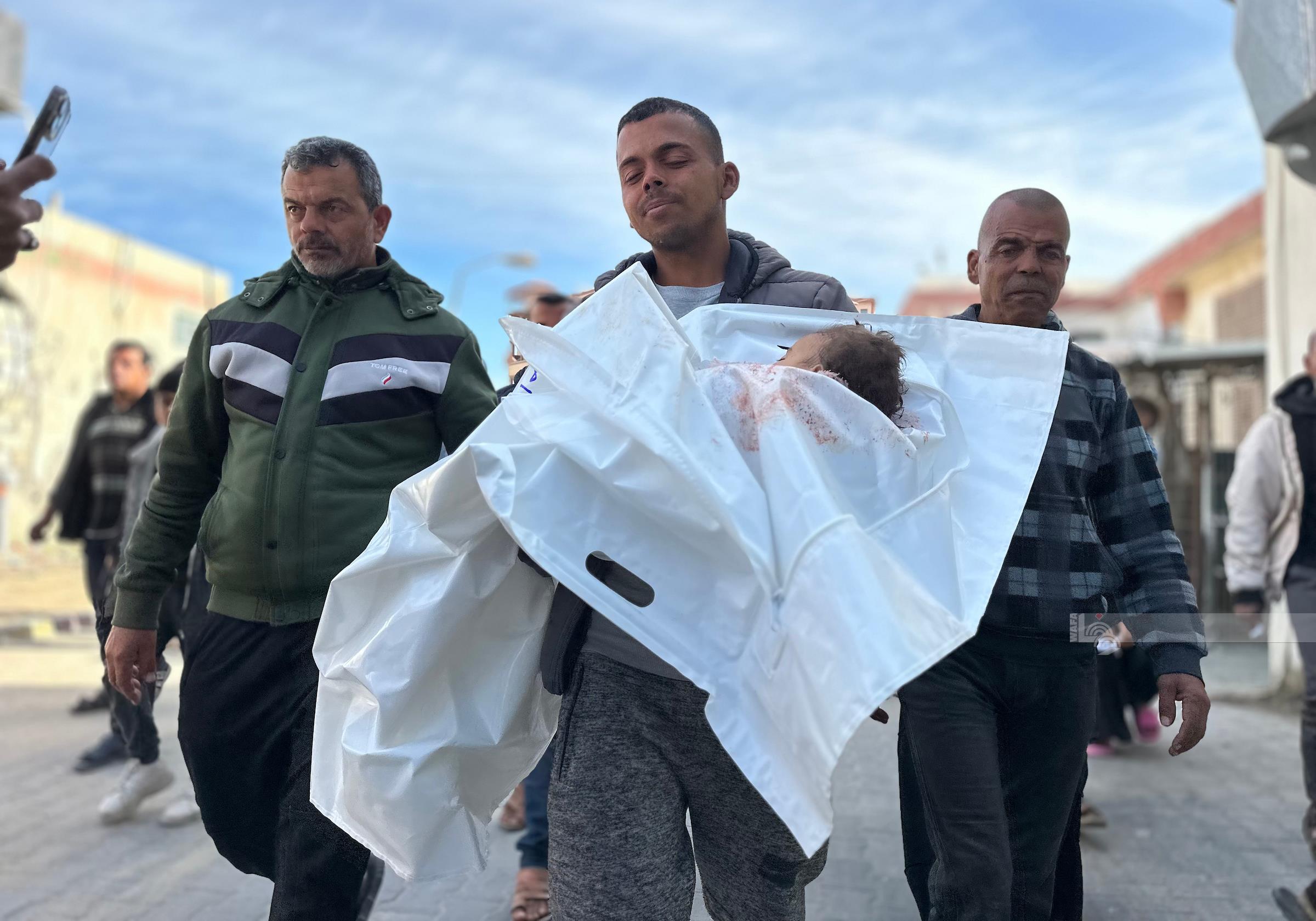Four civilians killed and dozens injured in Israeli airstrikes on Khan Yunis and Deir al-Balah
