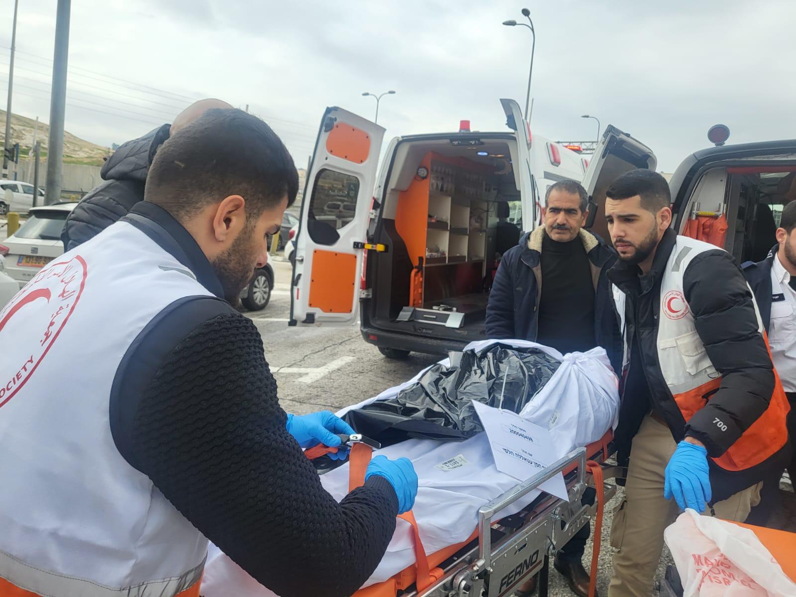 Israel turns over to their families corpses of two Palestinians out of 116 it has been holding for months