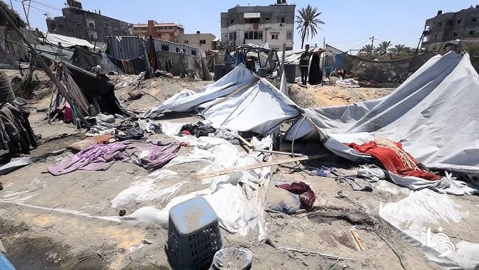 Gaza: 11 Palestinians killed by Israeli airstrikes on civilian tents in Khan Younis