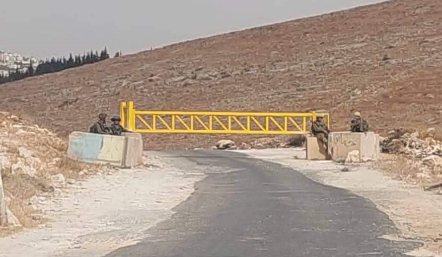 Occupation forces shut down entrance to Tuqu’