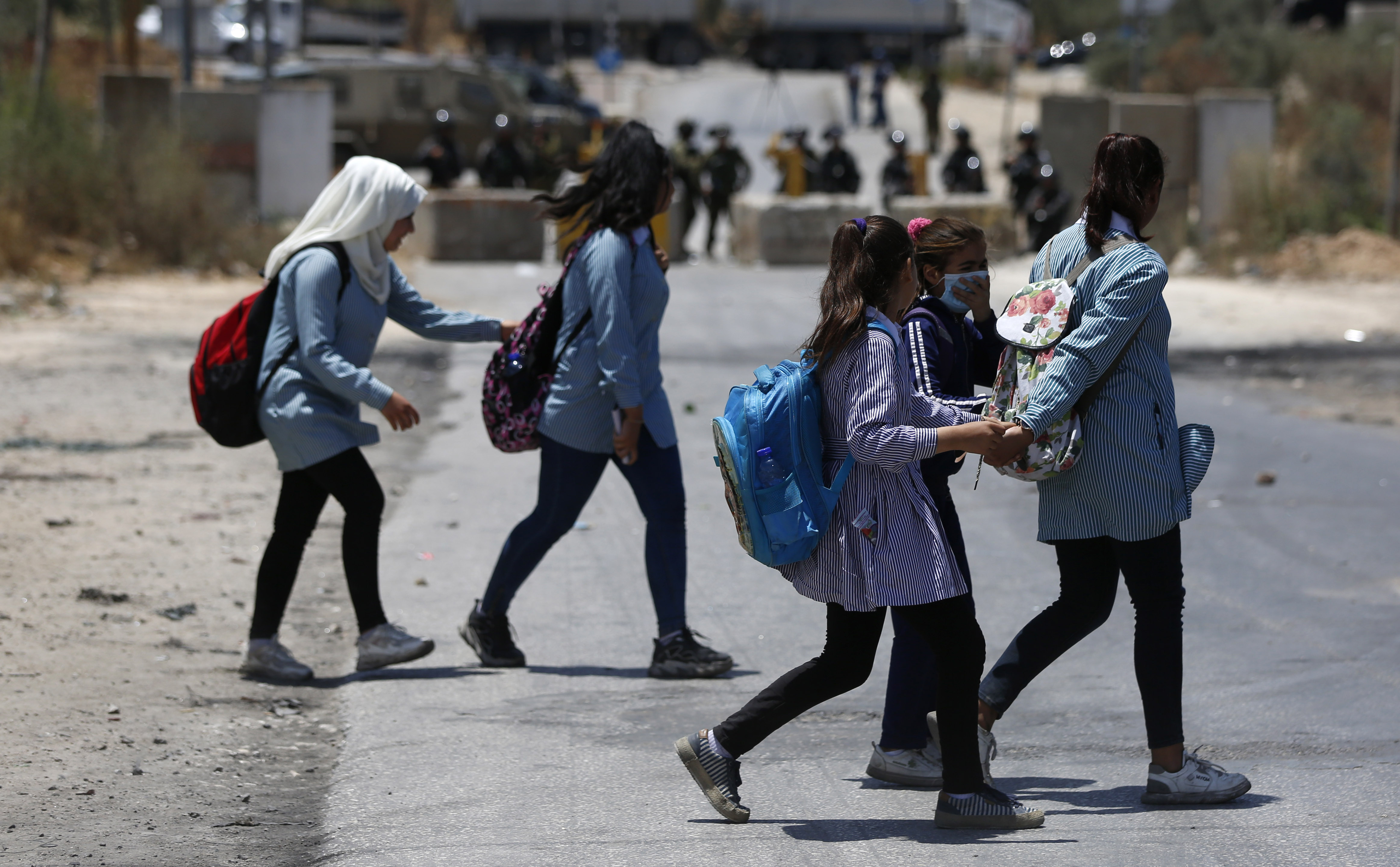 Several students suffocate after Israeli forces attack school in Bethlehem