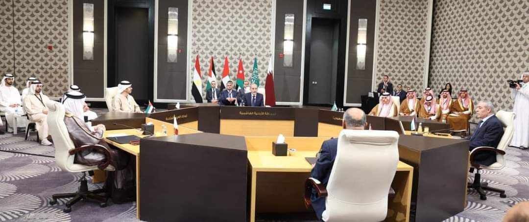 In an effort to end Israel's war on Gaza, five Arab foreign ministers, PLO hold meeting in Jordan