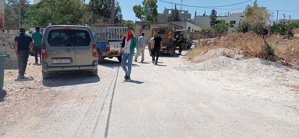 Students scramble to safety after Israeli occupation forces shot live bullets at their West Bank school