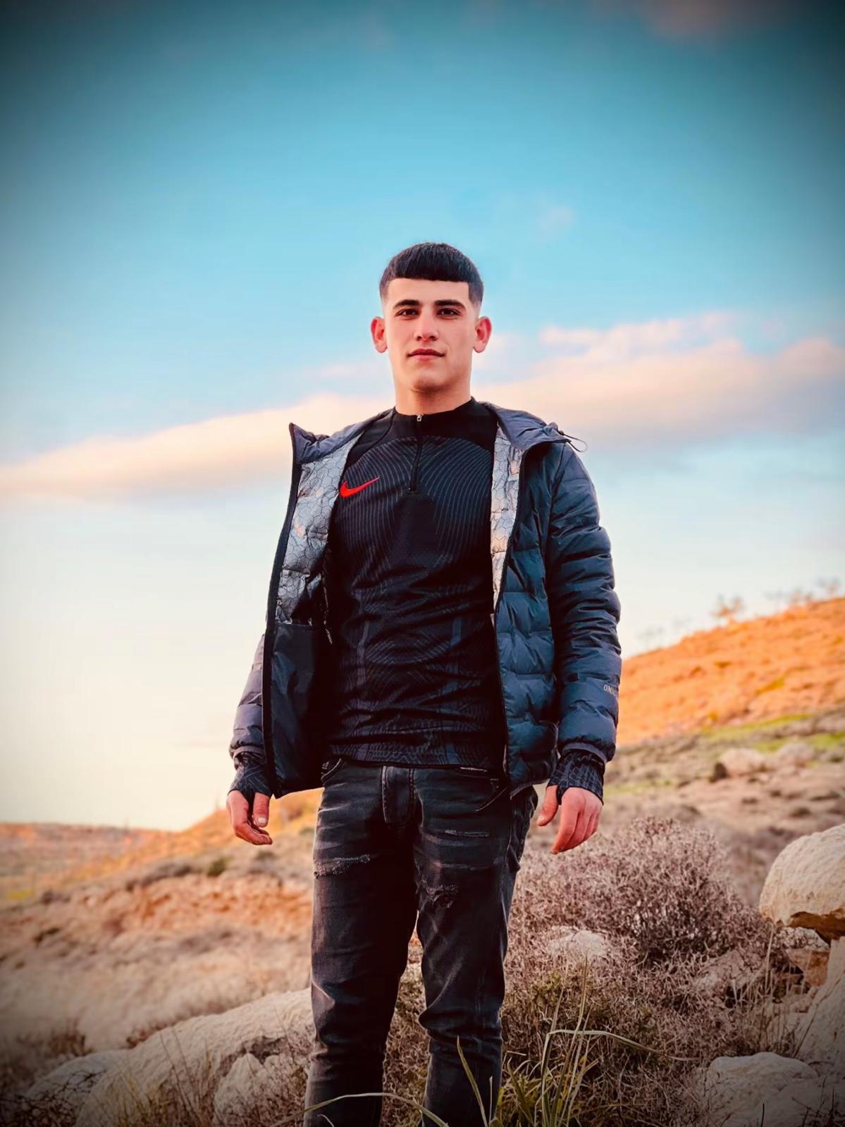 Slain Palestinian, Mohammad Rajeh Nasrallah, 20.