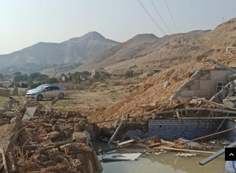 Demolitions reported near Jerusalem, Jericho and Salfit