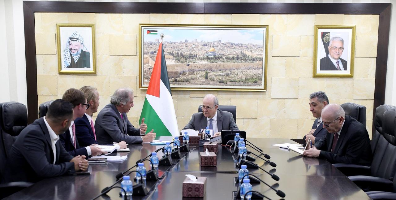 PM Mustafa calls for serious and concrete steps to halt grave escalation in Israeli colonist attacks and occupation measures