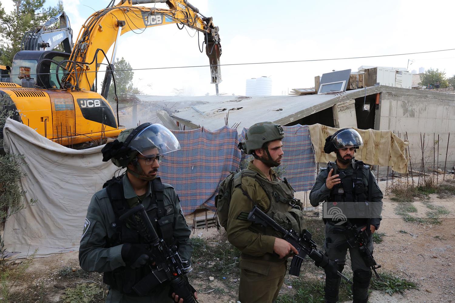 Israeli forces demolish agricultural room, livestock farm in West Bank
